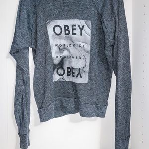 Obey worldwide long sleeve top M